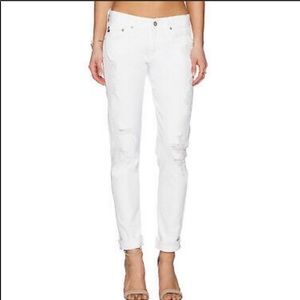 AG The Nikki Fit Relaxed Skinny Size 28R